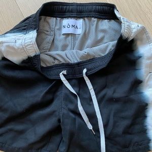 Noma t.d. Tie dye shell shorts
